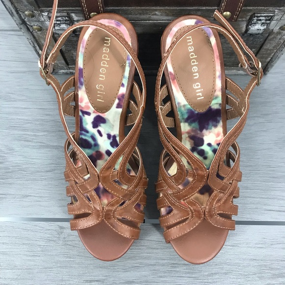 Madden girl wedged sandal 7.5 - Picture 9 of 12
